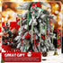 60 Pieces Twisted Icicle Ornament, Christmas Tree Decoration Glitter Spiral Strip Hangings, 5.1 Inch