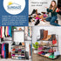 4 Closet, 20 Sundaze Shoe Rack - Tier Metal Shoe Rack for Front Door Entrance, Sturdy Long Shoe Organizer for Bedroom