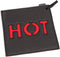 Creative Home Black Neoprene Heat Resist Square Trivet, Insulated for Cooking, 8.6" x 8.6" x 0.2" H