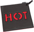 Creative Home Black Neoprene Heat Resist Square Trivet, Insulated for Cooking, 8.6" x 8.6" x 0.2" H