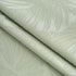 15.7x35.4 Inch Rectangular Tablecloth Green Leaves Pattern with Fringe Edge Waterproof Washable Jacquard Fabric Long