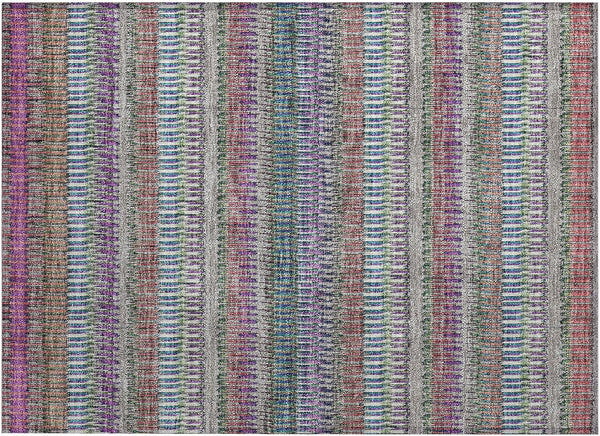 Chantille ACN589 Taupe Indoor Outdoor Area Rug 1'8" x 2'6", Easy Clean, Machine Washable
