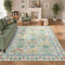Boho 5x7 Area Rugs: Floral Washable Rugs for Living Room Bedroom Nursery