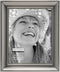 Malden International Designs Concourse Pewter Metal Picture Frame, 4x5, Silver - 192-45