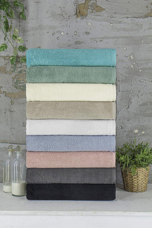 9 Set, 100% 2 2 2 2 1 Classic Turkish Towels CTT - Piece Premium Towel Turkish Cotton, Highly Absorbent & Comfy