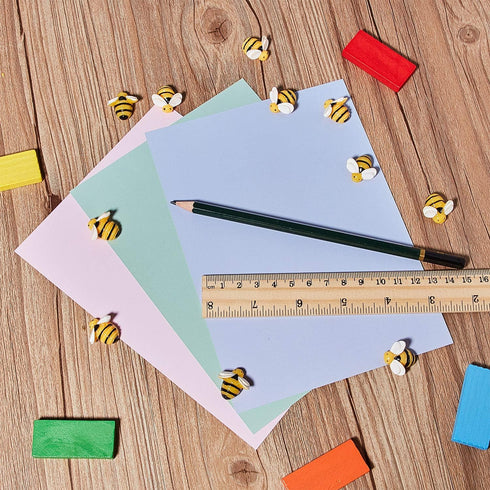 20 Pieces Cute Bees Refrigerator Magnets, Colorful Fridge Magnets for Office and Home Use