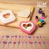 GET FRESH Sandwich Cutters and Sealers for Kids – 20-pcs Set with 2 Bread Cutters, 5 Vegetable Shapes, 12 Unicorn Picks