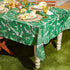 DII Outdoor Tabletop Collection, 60" Round, Stain Resistant & Waterproof, Banana Leaf