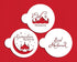 Eid Mubarak Cookie Stencil Set by Designer Stencils