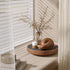 2-Link EOSAHR Decorative Pine Wood Knot Decor Farmhouse Wooden Chain Link Decor for Coffee Table, Side Table & Book