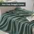 EMME 66"x90") Cotton Muslin Twin XL Blanket Breathable Gauze Soft Lightweight Blankets Adults Gifts for Women (Heather