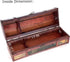 allgala Wooden Wine Bottle Box with Antique Finish