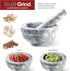 Sagler Set Set, 2.5oz 3.75x2, Mortar and Pestle - Small Grinding Bowl Container for Guacamole, Spices, Salsa, Pesto
