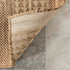 nuLOOM 2' x 3' Outdoor Tribal Geometric Area Rug, Light Brown, Stain Resistant, Weather Resistant, High Traffic