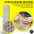 12 25 2 20GA PM12x25x2 Chicken Wire in x FT x Mesh x | Poultry Wire Netting | Hot Dipped Galvanised | Hexagonal
