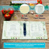 Meadowsweet Kitchens Recipe Card Holder Cookbook Mini 2 Ring Binder Organizer with 25 4 x 6 Cards