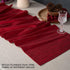 14 48 Inch 48 inch 100% D'Moksha Homes Red Table Runner x - Vegan Silk, Elegant Red Silk Table Runner - Machine