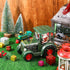 12 12 12 Inch Nuanchu Pieces x Artificial Grass Square Mats Fake Grass Tiles Placemats Turf Patch Table Centerpieces