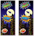 Beistle Hero Door Covers 2 Piece, 30" x 6', Multicolor