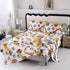 4PCS Full,Cozy Set 1 14'' 1 2 SDY Tractor Sheets Construction Sheets for Kids Boys Girls Teens,Car Sheet Included
