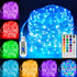 Ollny USB Rope Lights Indoor Color Changing, 33FT 100 LED String Lights