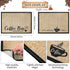 Cunhill 2 Pieces Coffee Bar Mat, 20 x 14 Inch Coffee Bar Decoration, Coffee Placemats for Coffee Machine Countertops