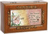 Cottage Garden Priceless Mother Music Box, Woodgrain Embossed, Plays Wind Beneath My Wings