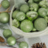 KI Store Light Green Christmas Balls, 20pcs 3.15-Inch Christmas Tree Decoration Ornaments for Holiday Wreath Garland