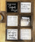 SIMPLY ANI Pot Head Coffee Signs, Funny Kitchen Decor for Coffee Bar, Farmhouse Coffee Signs Decor, Mini Gifts 7x7 Inch