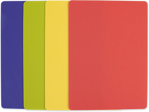 Dexas Heavy Duty Grippmat Flexible Cutting Board Set, 4 Pieces, 8 x 11 inches