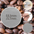 53.3 mm Espresso Puck Screen - Stainless Steel Coffee Filter, Reusable Lower Shower Clean Coffee Screen