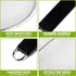13" Grease Splatter Screen for Cooking, Stainless Steel Oil Guard, Ultra-Fine Mesh, TPR Tight-Grip Handle (Black)