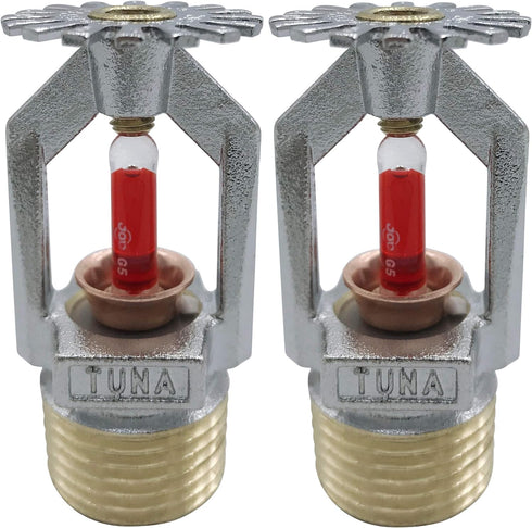(2 Pack) FM Approved & UL/CUL Listed TUNA Fire Sprinkler Head Pendent