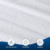 2 Pack, 200 17" Queen Size Mattress Protector Waterproof Premium GSM Terry Mattress Cover, Soft & Breathable Bed Cover