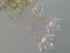 25 Pc Ivory Color Baptism Favors with Angels, Mini Rosaries, Silver Plated Acrylic Beads