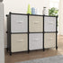 HOMIDEC 6-Cube Storage Organizer, Closet Organizer Storage Cabinet Shelf for Kids, Bedroom, Bathroom