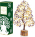 Amethyst & Citrine Crystal Tree of Life, Handmade Gemstone Tree, Feng Shui Decoration, Spiritual Gift, Healing Crystal