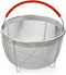 Original Salbree Steamer Basket for 3 Quart Instant Pot Accessories - Stainless Steel Strainer with Handle