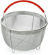 Original Salbree Steamer Basket for 3 Quart Instant Pot Accessories - Stainless Steel Strainer with Handle