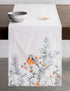 Maison d' Hermine Table Runner 100% Cotton Double Layer 72 inches Long for Home Kitchen Dining Party Decor