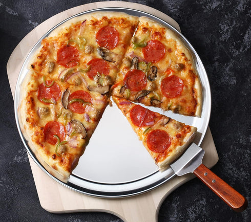 Wood Handle Pie Server, 10-Inch, New Star Foodservice