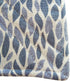 CUSHYSTORE Pot Holder, Navy Leave Blue, Cottage Style Oven Pads for Cooking Kitchen, 7.75", 2 Packs