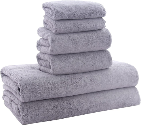 MOONQUEEN Ultra Soft Towel Set - Quick Drying - 2 Bath Towels