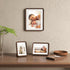 4x6 4x6 3x5 Picture Frame Natural Walnut Solid Wood Photo Frame from CA-USA with Tempered Glass, Handcrafted Wooden