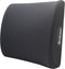 Brookstone BK1209 Lumbar Support Pillow for Car or Office Chair, Back Cushion with Premium Memory Foam, Washable Cover,