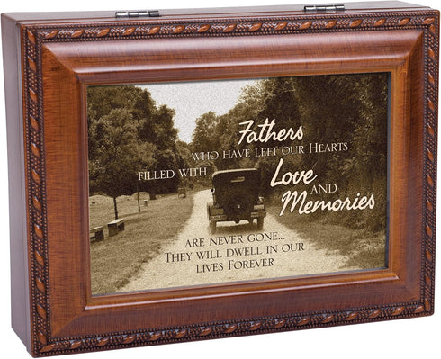 Cottage Garden Music Box - Fathers Love and Memories with Amazing Grace Tune