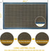 Welcome Doormat for Front Door, Durable Non-Slip Outdoor Indoor Rug 29.5" x 17.7" for High Traffic Areas