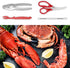 27-piece Set, 8 8 8 2 Set Crab Crackers and Tools, Seafood Tools Includes Crab Leg Crackers, Lobster Shellers, Crab Leg