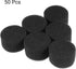50pcs 1.97" MECCANIXITY Hydroponic Sponges, Growing Media Cylindrical Sponges for Home Vegetable Flower Planting, Black