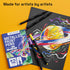 12 1mm ARTISTRO Metallic Paint Pens for Glass Marking, Rock Painting, Ceramic, Wood, Fabric, Scrapbooking, DIY Craft